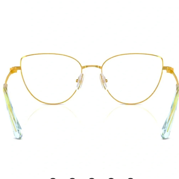 Swarovski Crystals Eyeglasses Glasses Frames SK1007 55-18-140 RX-able. F… main image 6